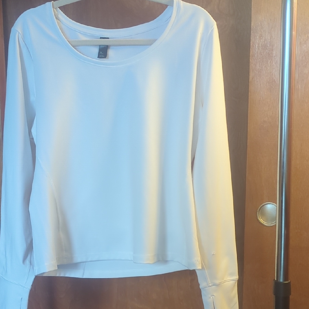 GAP Women's Cream Long Sleeve Top